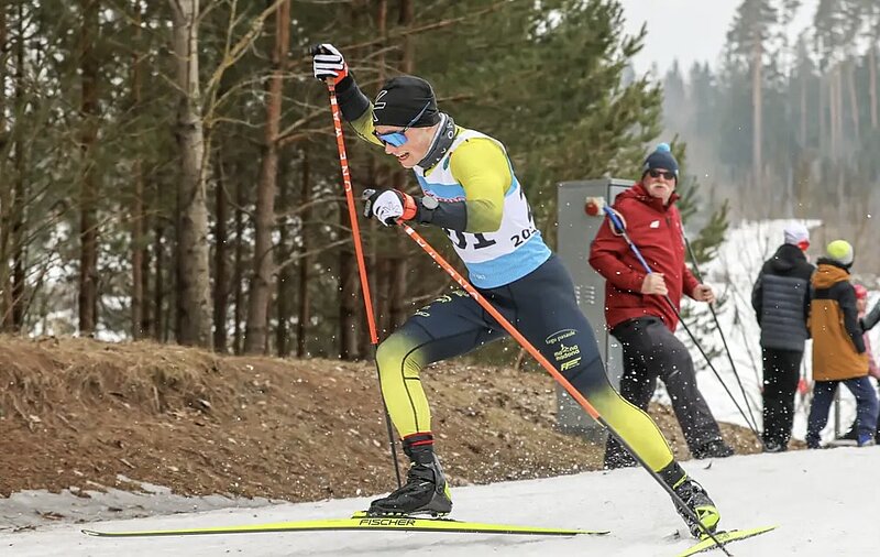 Duālās karjeras sportists Lauris Kaparkalējs Pasaules kausa posmā biatlonā