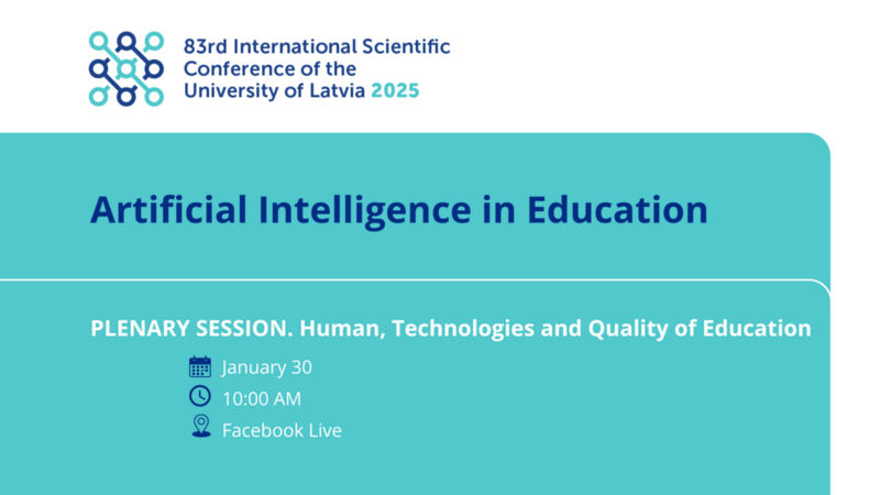 Plenary Session. ARTIFICIAL INTELLIGENCE IN EDUCATION