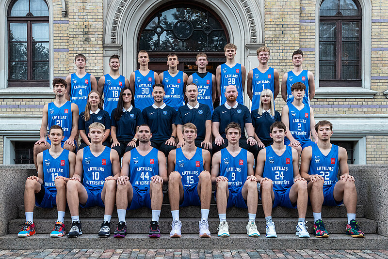 LU Basketbola komandas 15. sezonas atklāšana