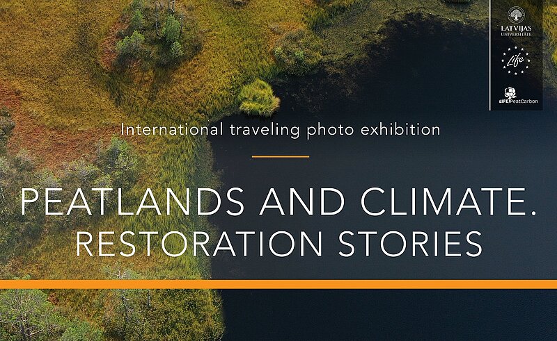 The international traveling photo exhibition "Peatlands and Climate. Restoration Stories" will be opened