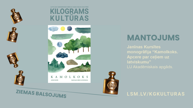 “Kilograms kultūras” nominēta prof. J. Kursītes monogrāfija “Kamolkoks”