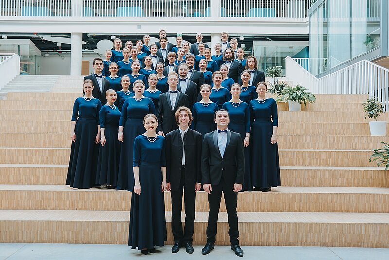 Latvijas Universitātes jauktais koris "Aura" ar koncertiem uzstāsies XVI Latviešu Dziesmu svētkos Kanādā