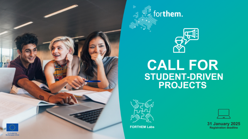 FORTHEM Call for Student driven-projects