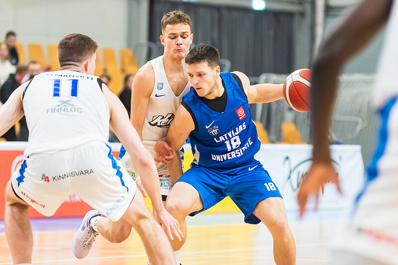 Basketbola komandas “Latvijas Universitāte” dalībnieki