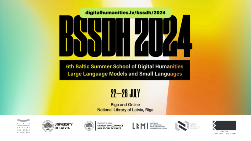Valodu pētnieki pulcējas 6. Baltijas digitālo humanitāro zinātņu vasaras skolā