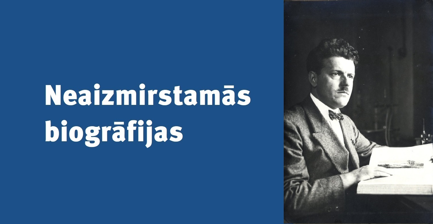 Fizikālķīmiķis Jānis Krustiņsons (1892-1946) 20. gs. 30. gados. Foto: no Latvijas Ķīmijas vēstures muzeja krājuma