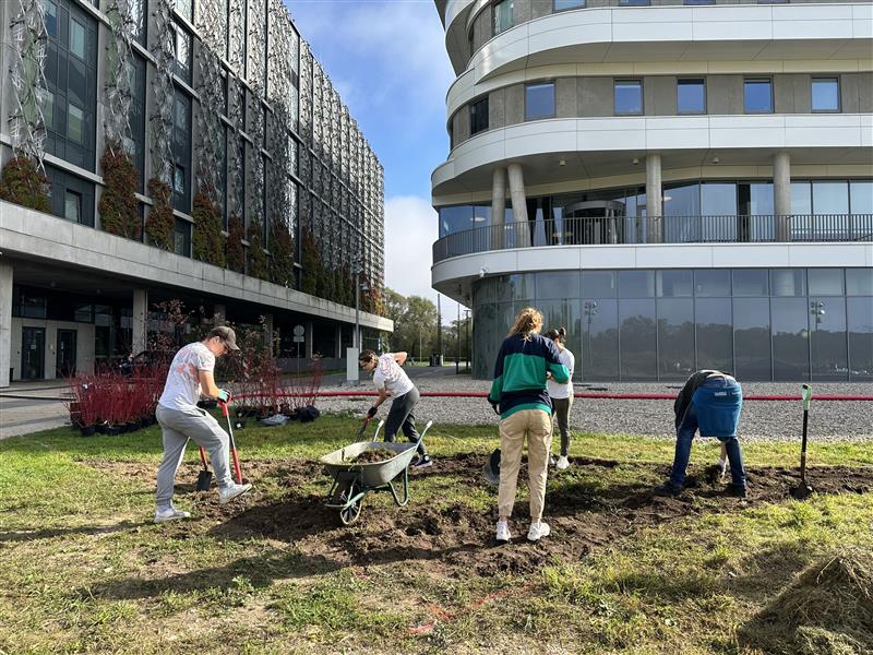  LU Kopienas dārza projekta talka