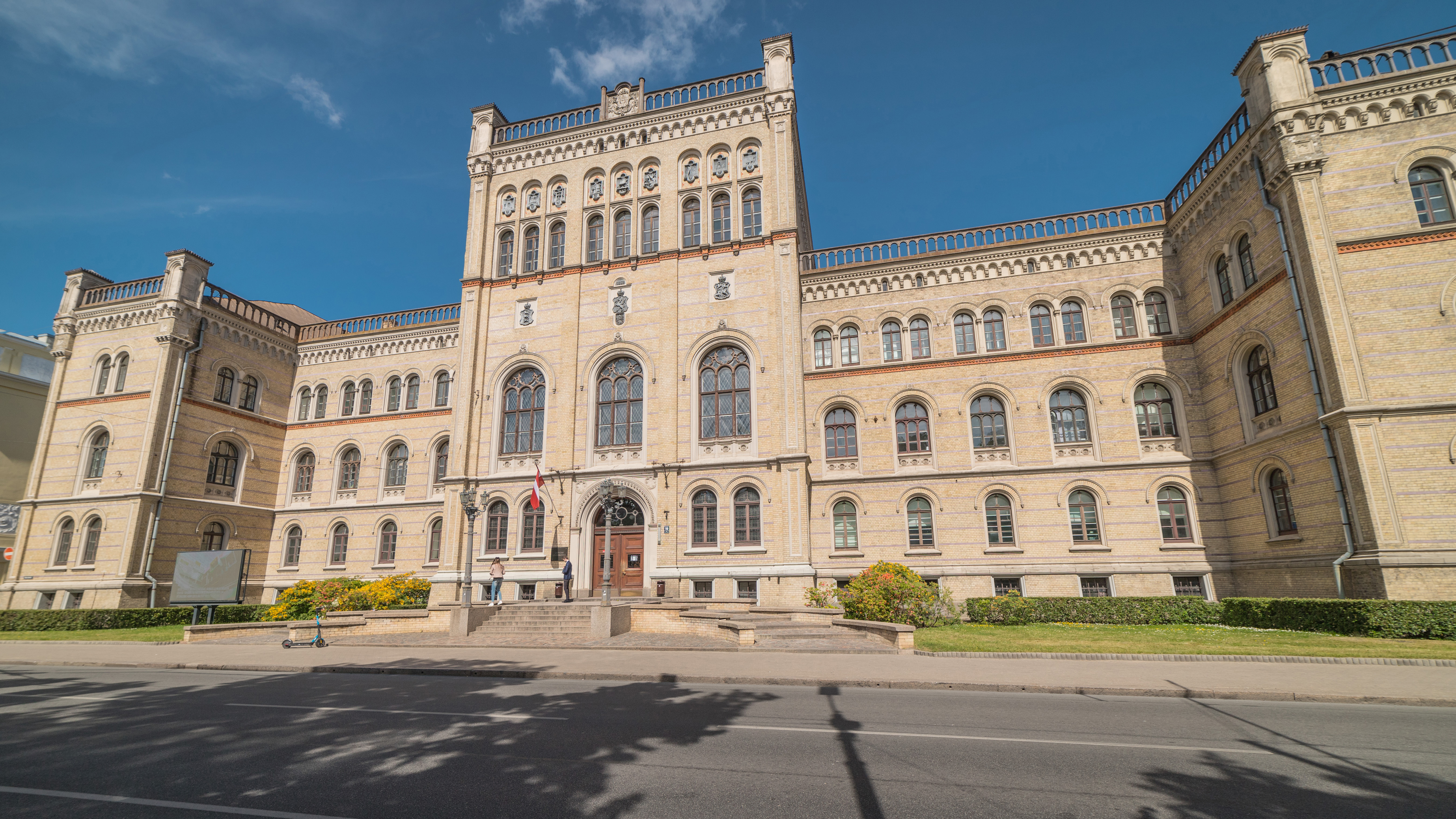 Latvijas Universitātes galvenā ēka Raiņa bulvārī