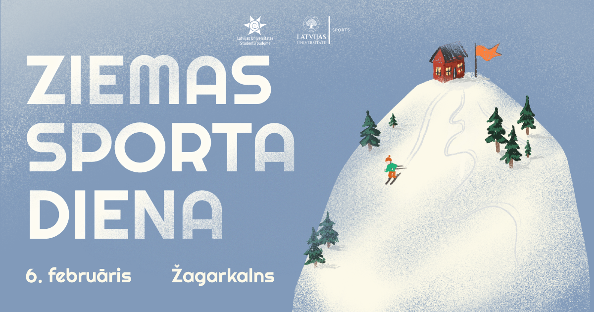 Ziemas sporta diena plakāts